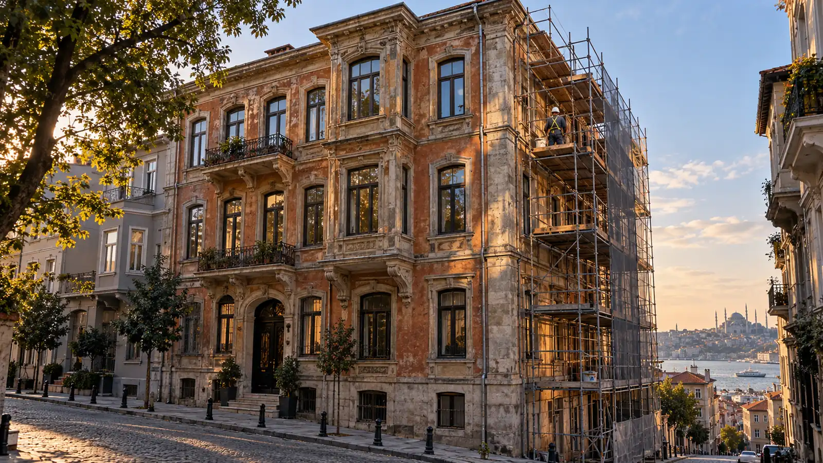 restorasyon ve yenileme için temsilî görsel