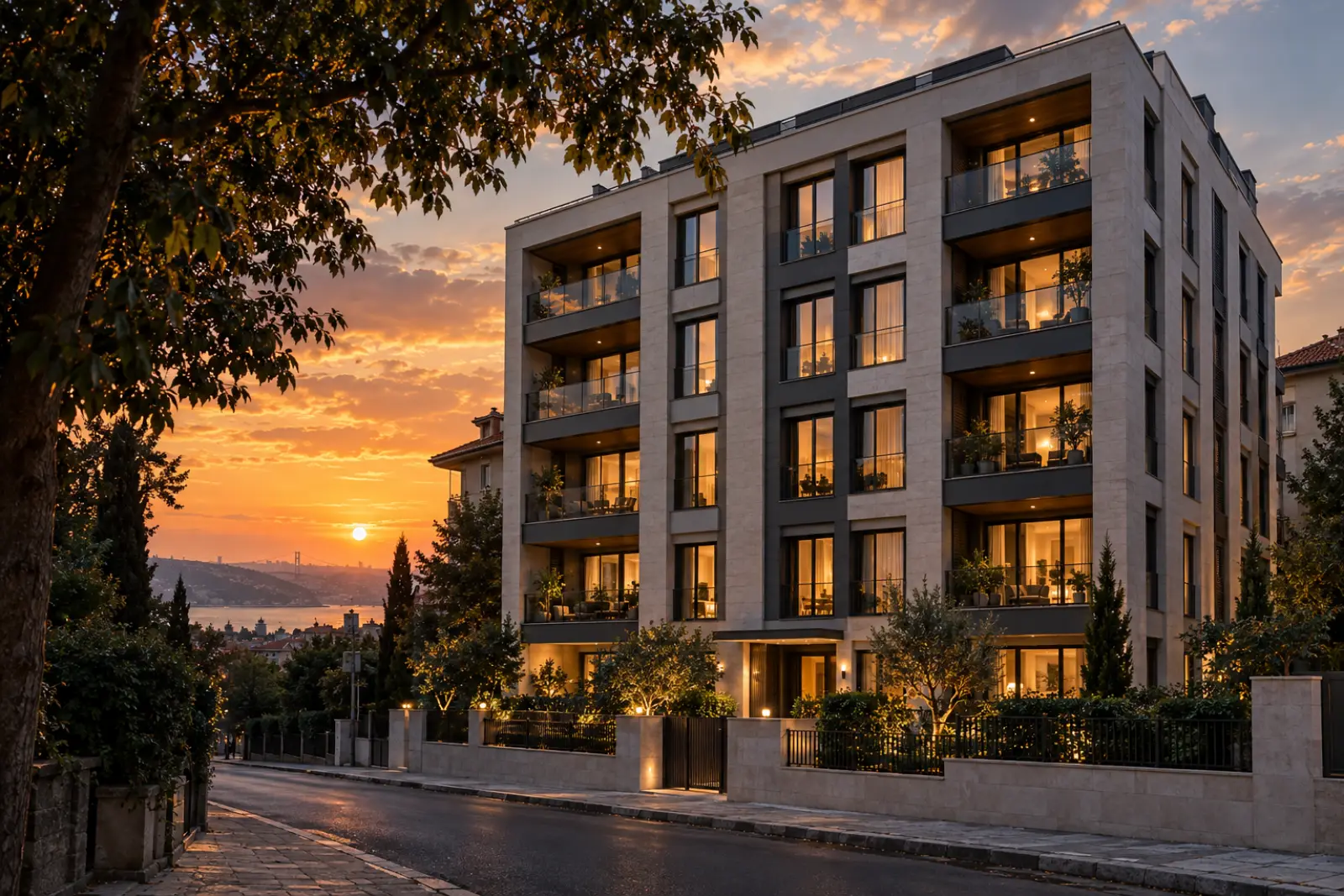 Modern konut projesi